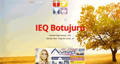 Desktop Screenshot of ieqbotujuru.com.br